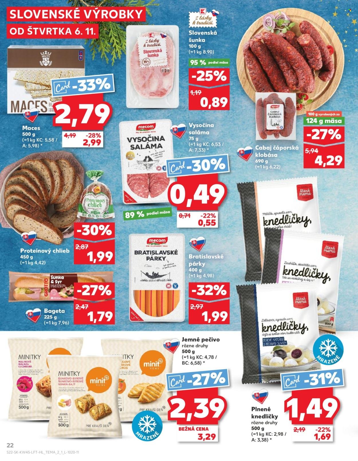 KAUFLAND leták - Od štvrtka 6.11.2025 (2025-11-06 - 2025-11-12) | 22