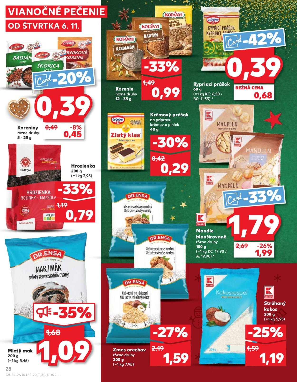 KAUFLAND leták - Od štvrtka 6.11.2025 (2025-11-06 - 2025-11-12) | 28