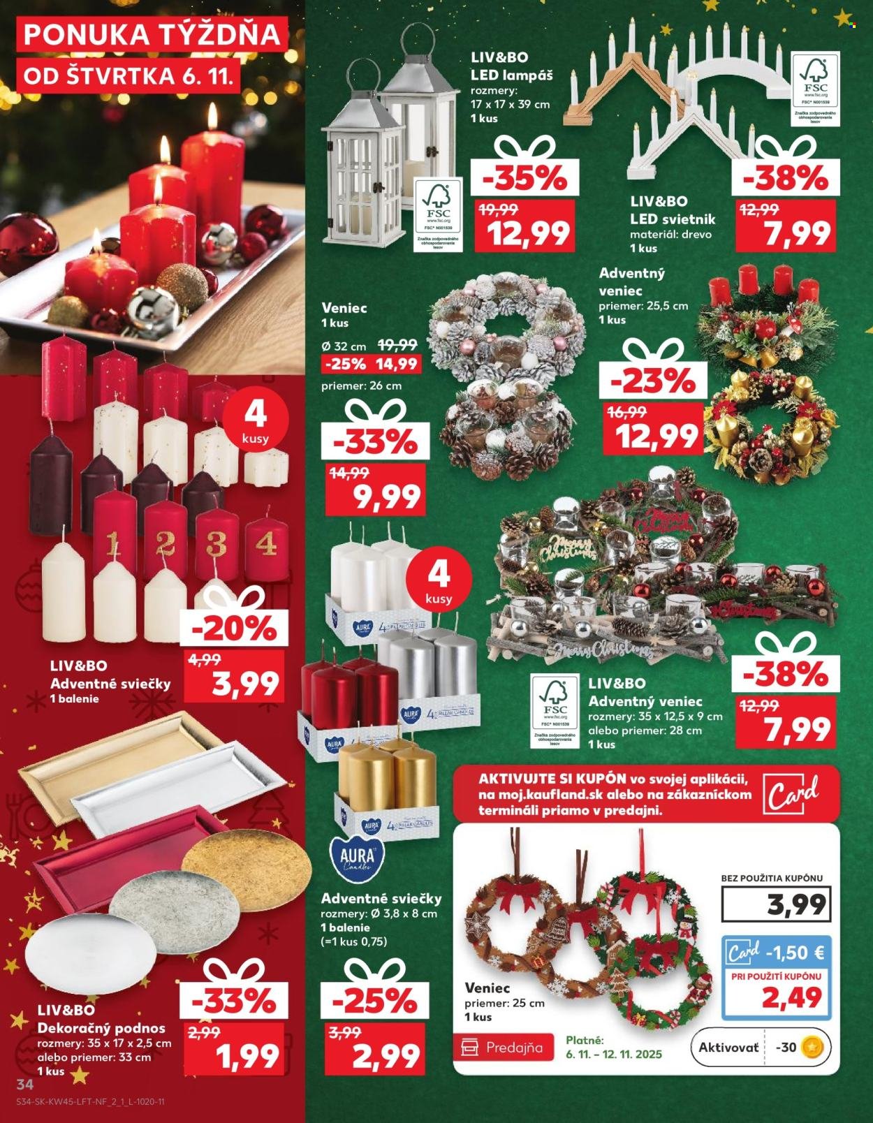 KAUFLAND leták - Od štvrtka 6.11.2025 (2025-11-06 - 2025-11-12) | 34