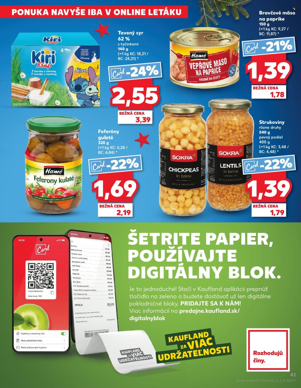 KAUFLAND leták - Od štvrtka 6.11.2025 (2025-11-06 - 2025-11-12) | 41