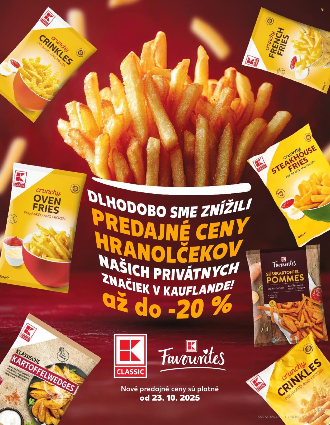 KAUFLAND leták - Od štvrtka 6.11.2025 (2025-11-06 - 2025-11-12) | 65