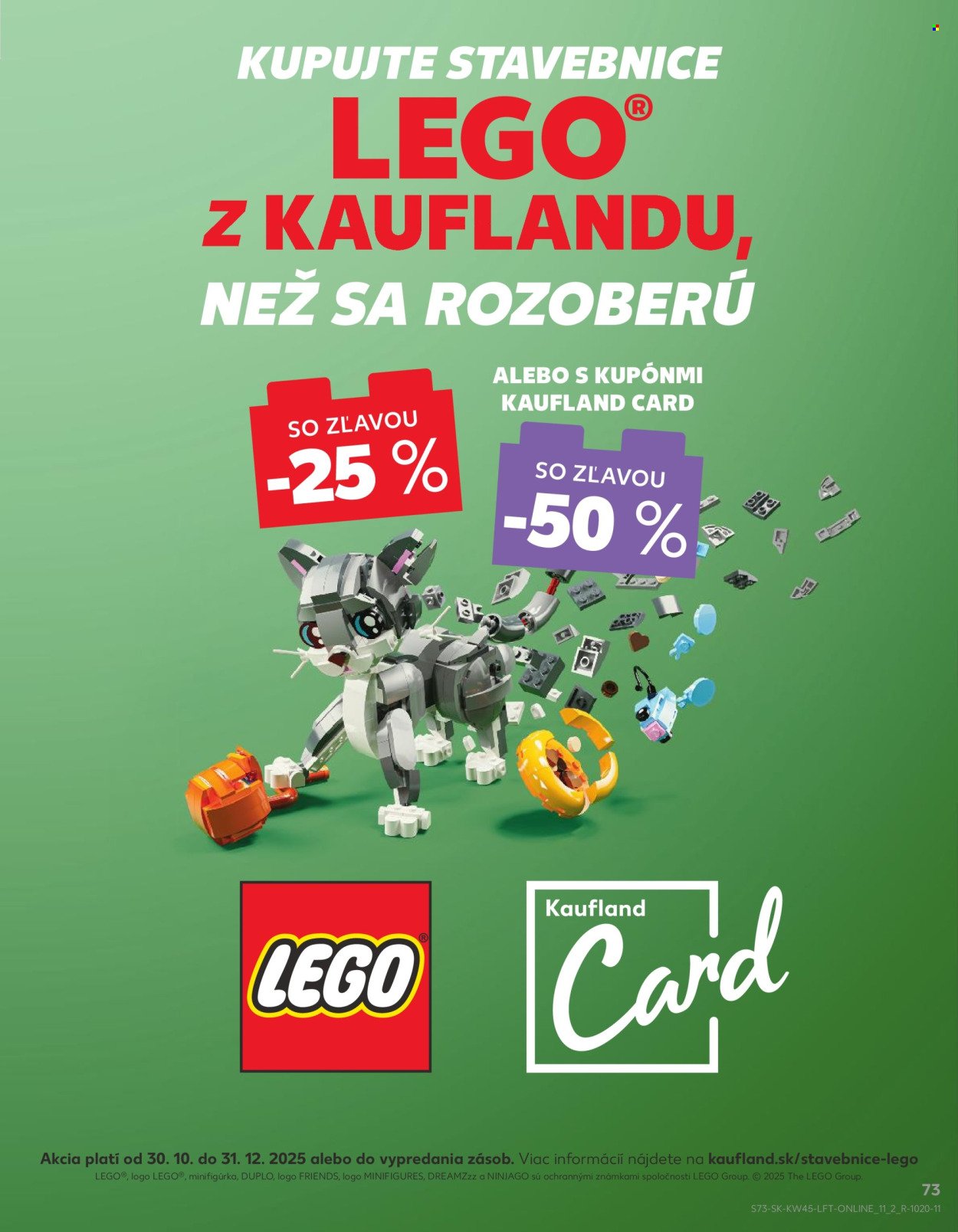 KAUFLAND leták - Od štvrtka 6.11.2025 (2025-11-06 - 2025-11-12) | 73