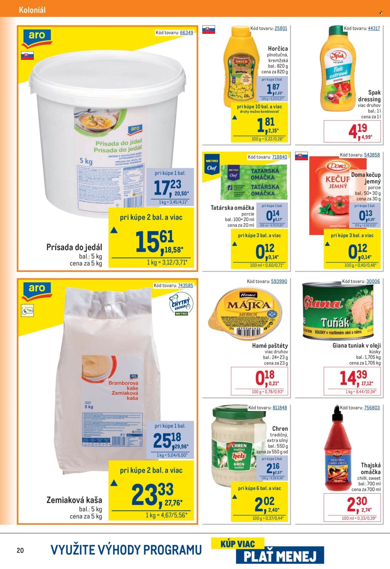 METRO leták - Gastronómia (2026-01-02 - 2026-01-27) | 20