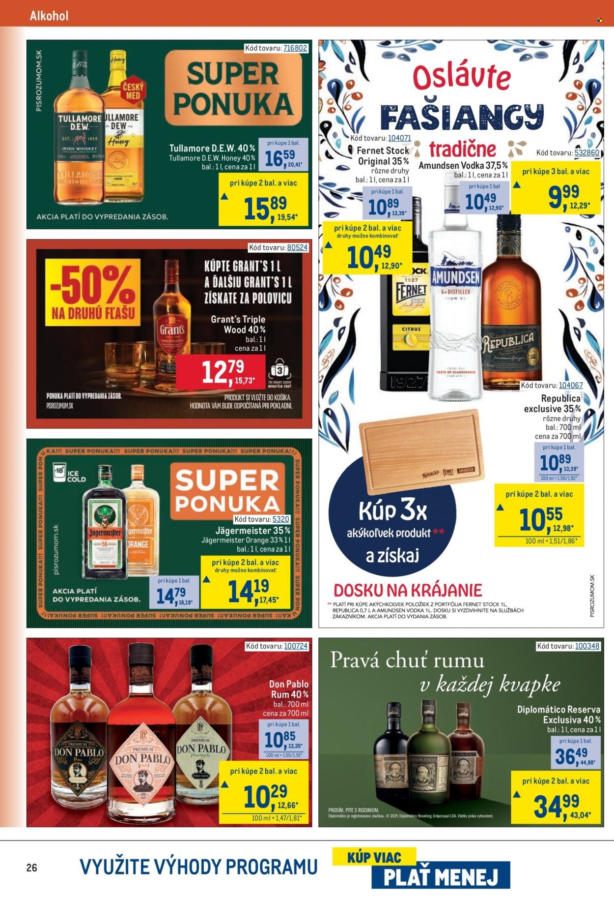 METRO leták - Gastronómia (2026-01-02 - 2026-01-27) | 26