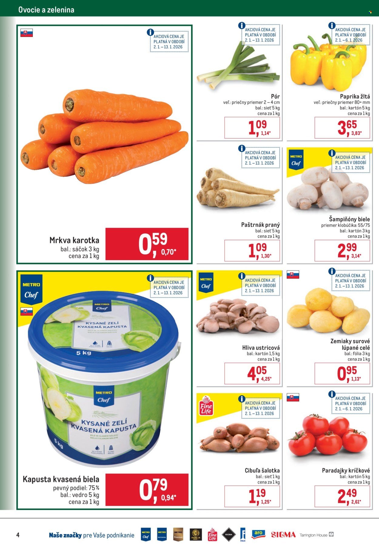 METRO leták - Gastronómia (2026-01-02 - 2026-01-27) | 4
