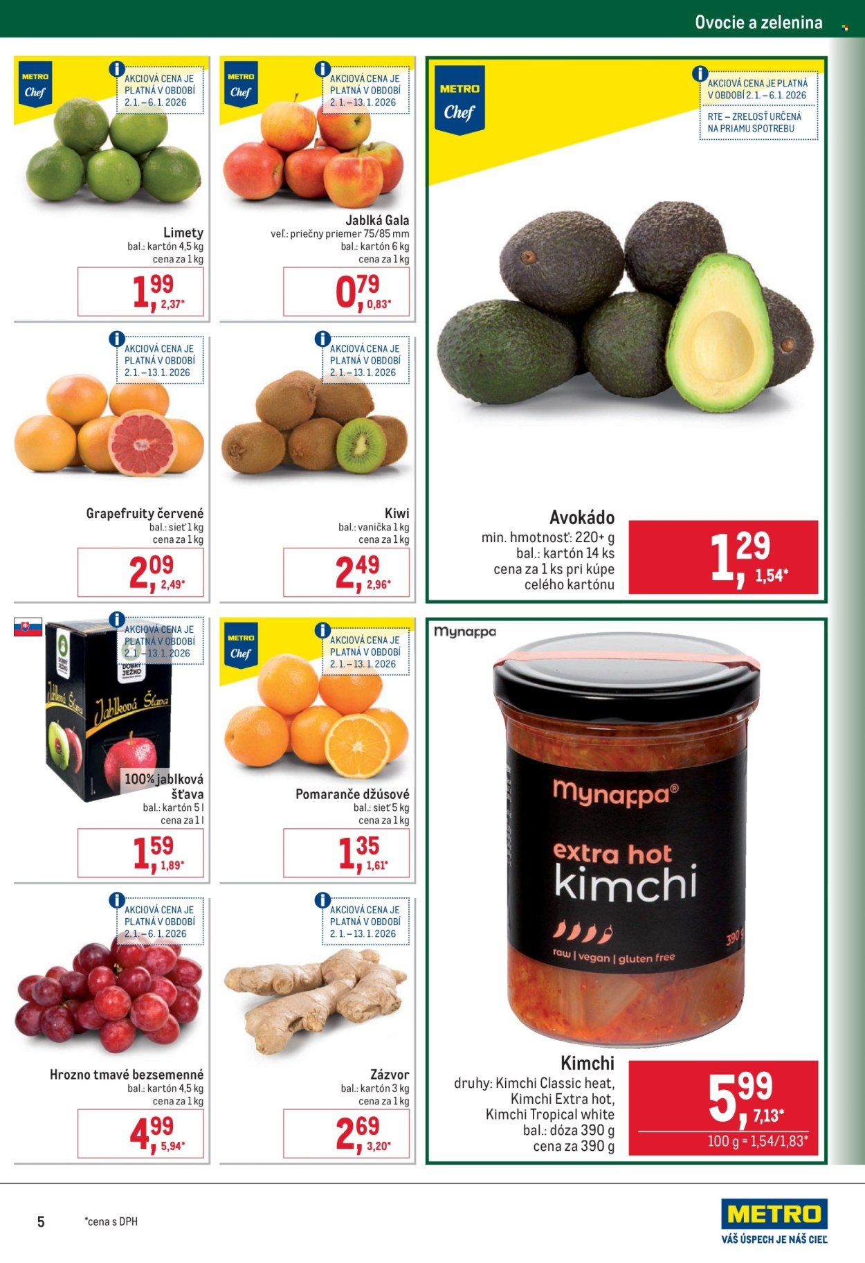 METRO leták - Gastronómia (2026-01-02 - 2026-01-27) | 5