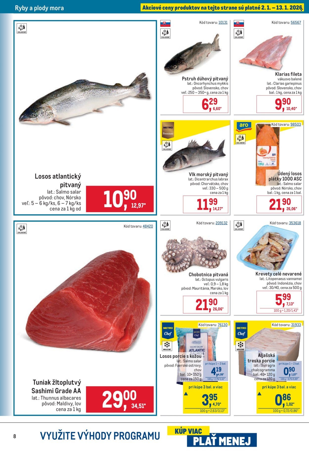 METRO leták - Gastronómia (2026-01-02 - 2026-01-27) | 8