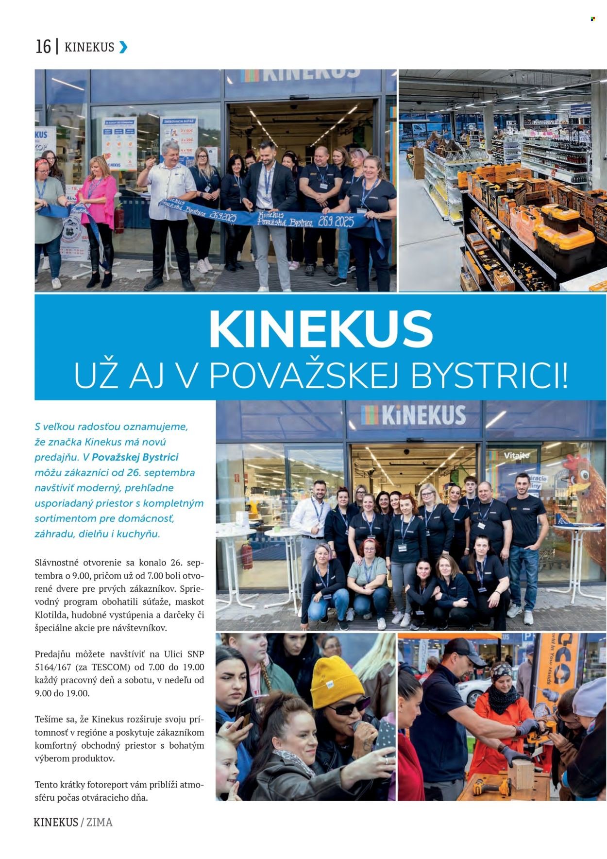KINEKUS leták - K-Magazín Zima 2025 (2025-11-28) | 16
