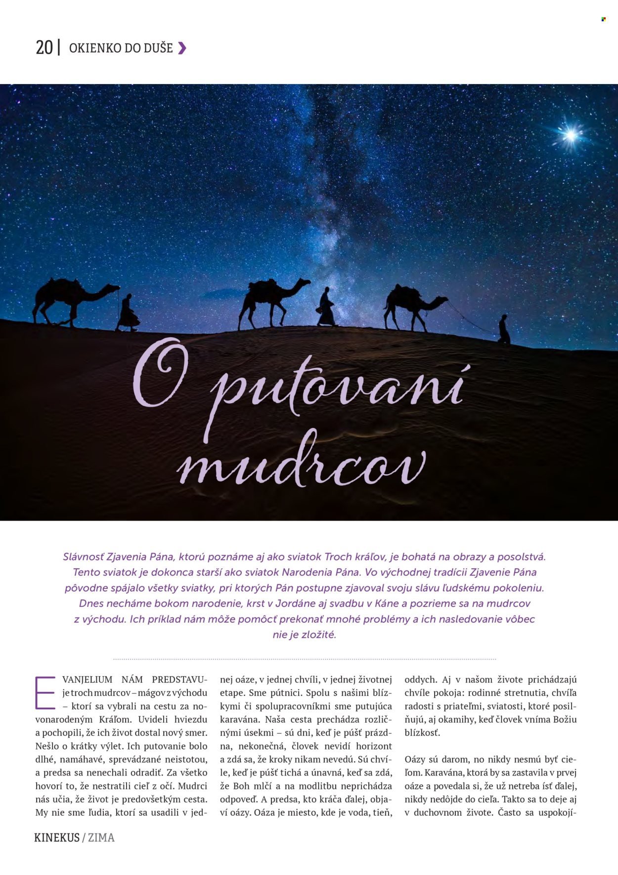 KINEKUS leták - K-Magazín Zima 2025 (2025-11-28) | 20