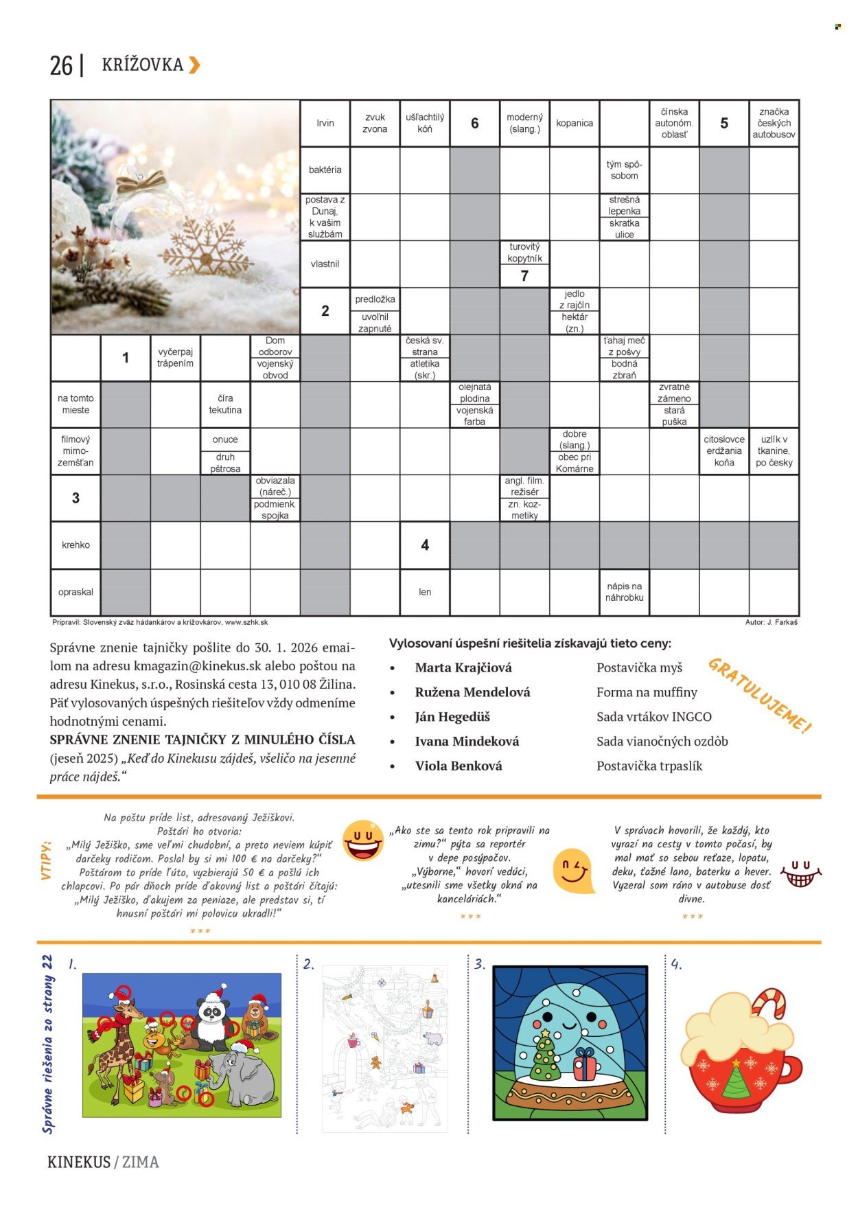 KINEKUS leták - K-Magazín Zima 2025 (2025-11-28) | 26