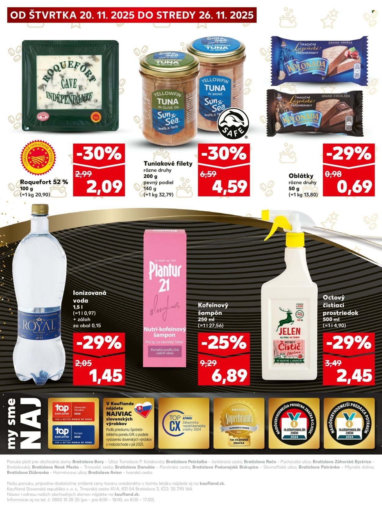 KAUFLAND leták - PRÉMIOVÁ PONUKA V KAUFLANDE (2025-11-20 - 2025-11-26) | 4
