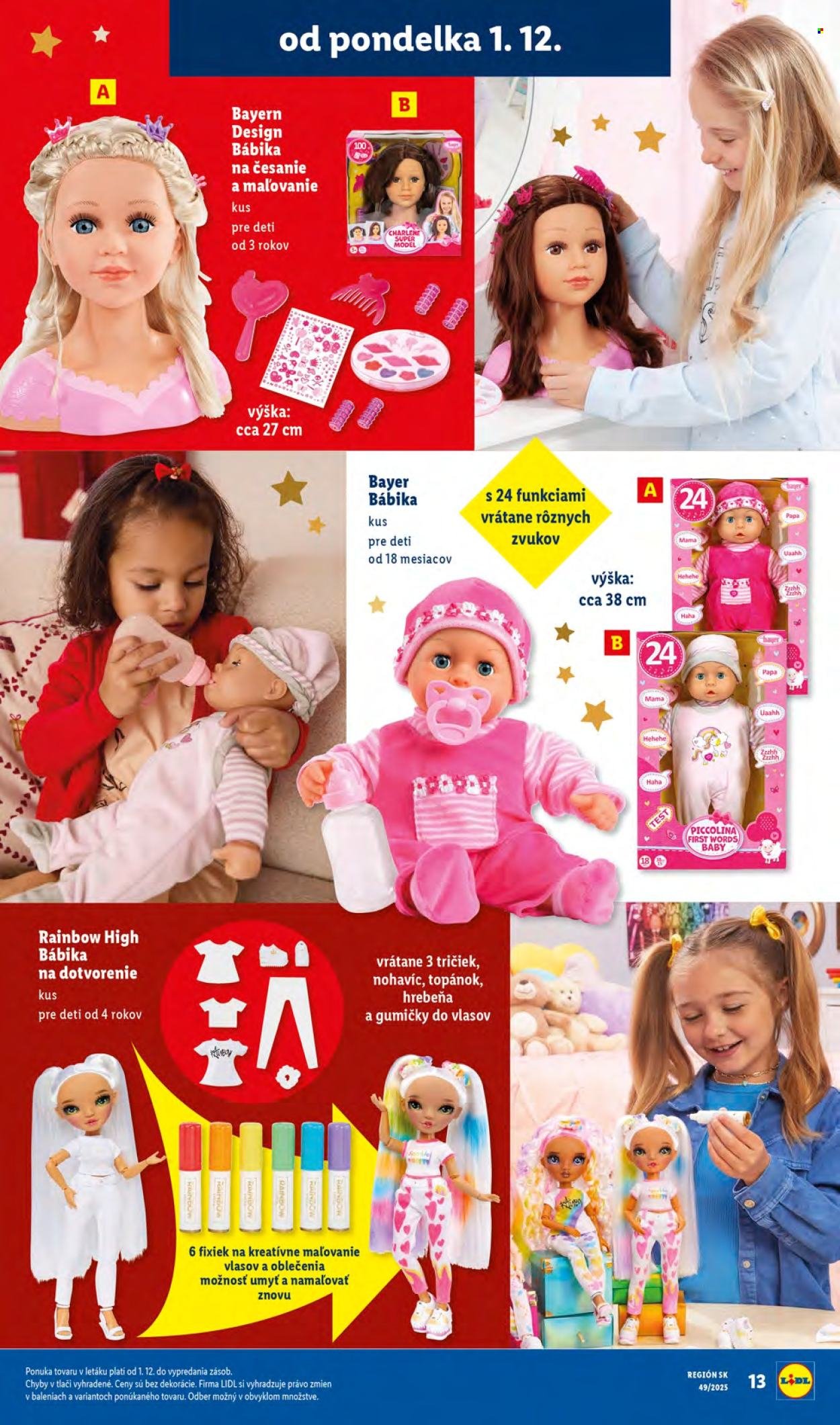 LIDL leták - Bohatá nádielka darčekov (2025-11-25) | 13