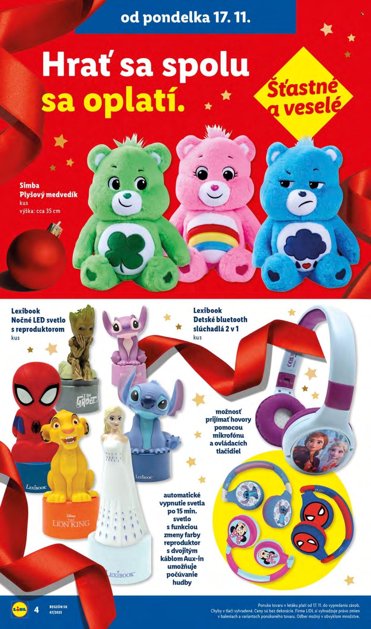 LIDL leták - Bohatá nádielka darčekov (2025-11-25) | 4
