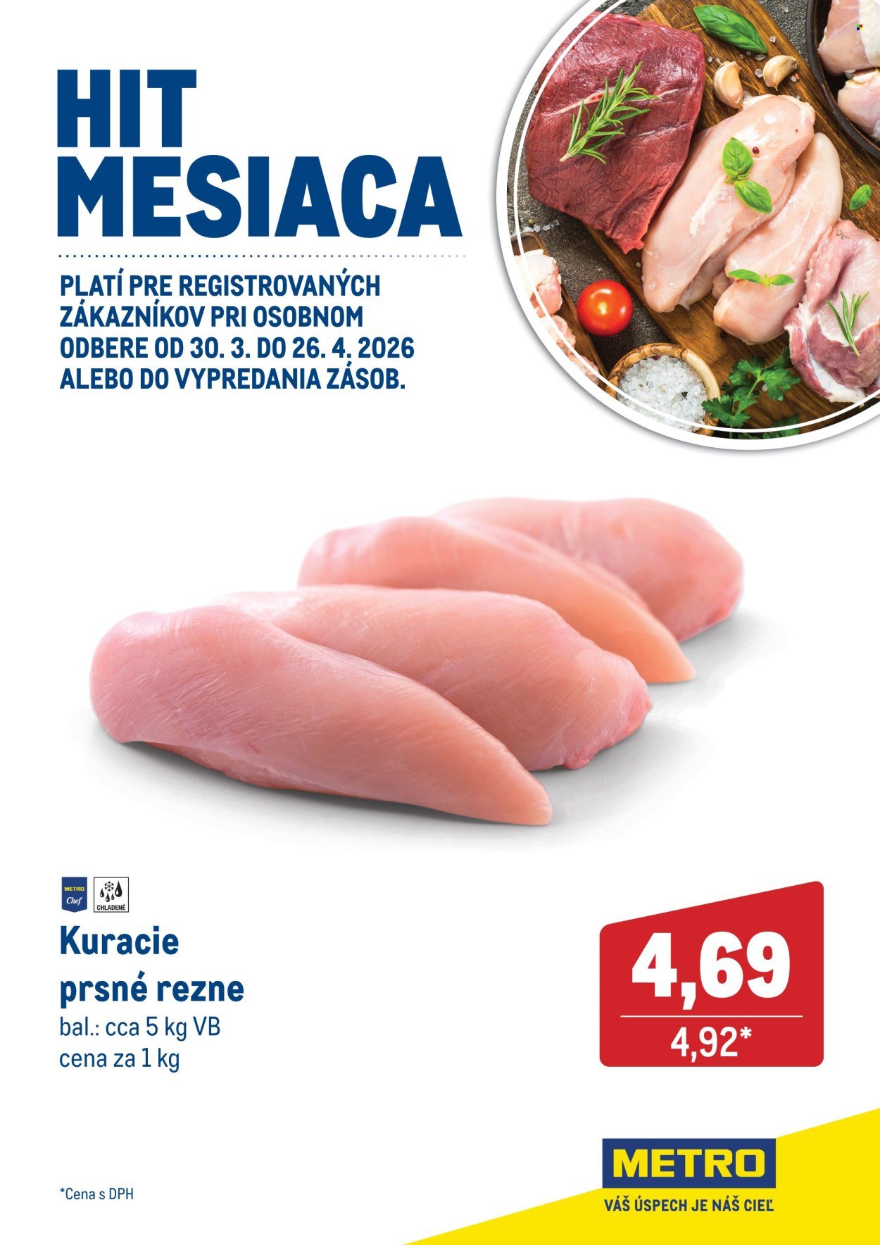 METRO leták - Hit mesiaca apríli (2026-03-30 - 2026-04-26) | 1