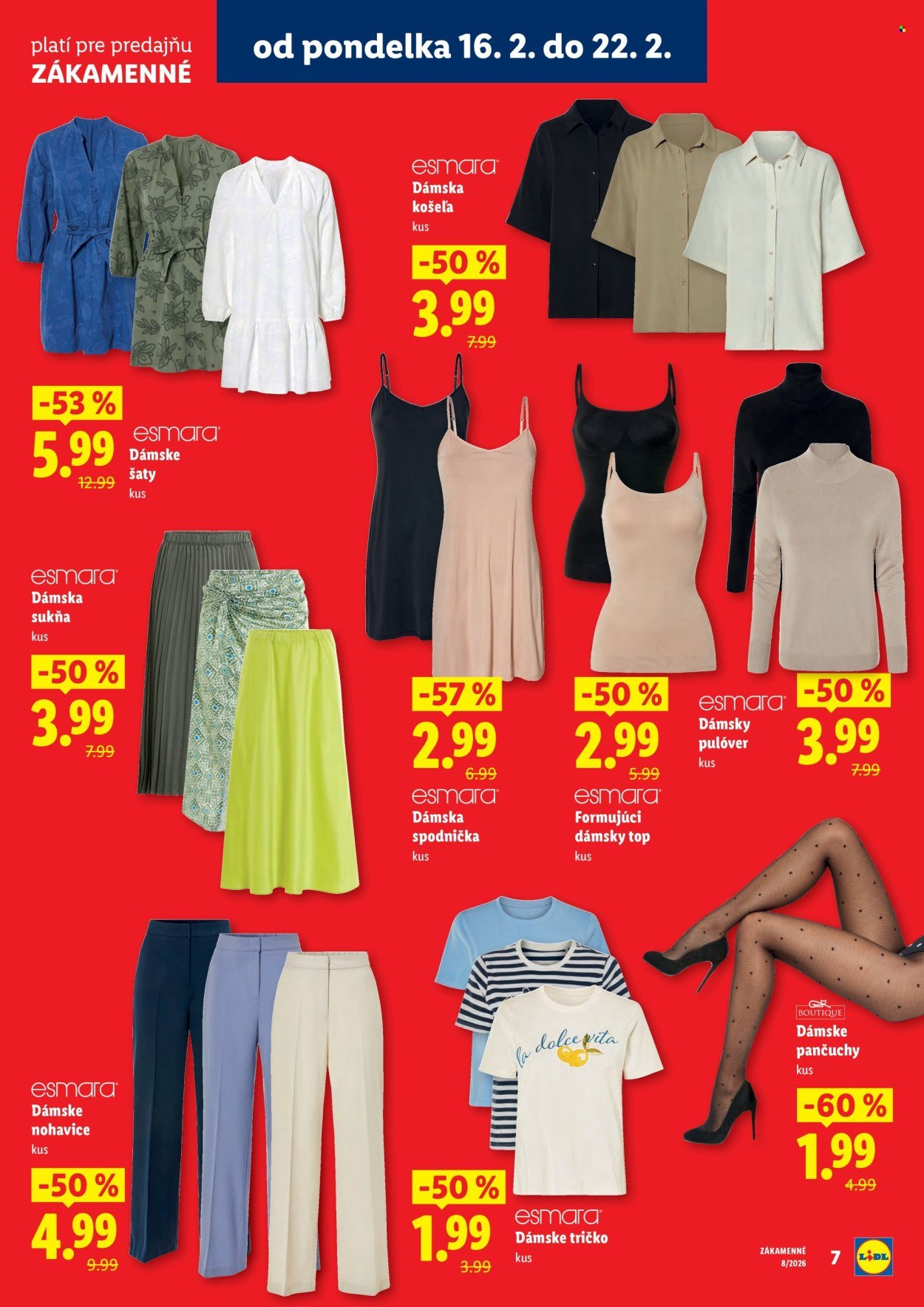 LIDL leták - Nová predajňa v Zákamennom (2026-02-16 - 2026-02-22) | 7