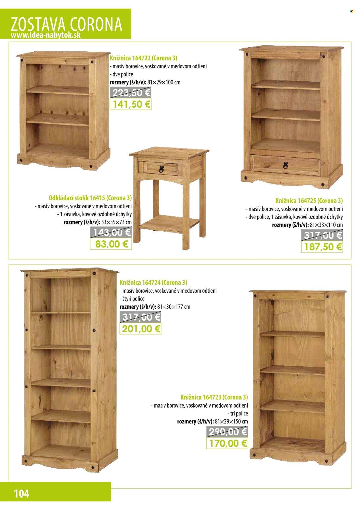 IDEA NÁBYTOK leták - septembri 2025 (2025-09-08) | 104