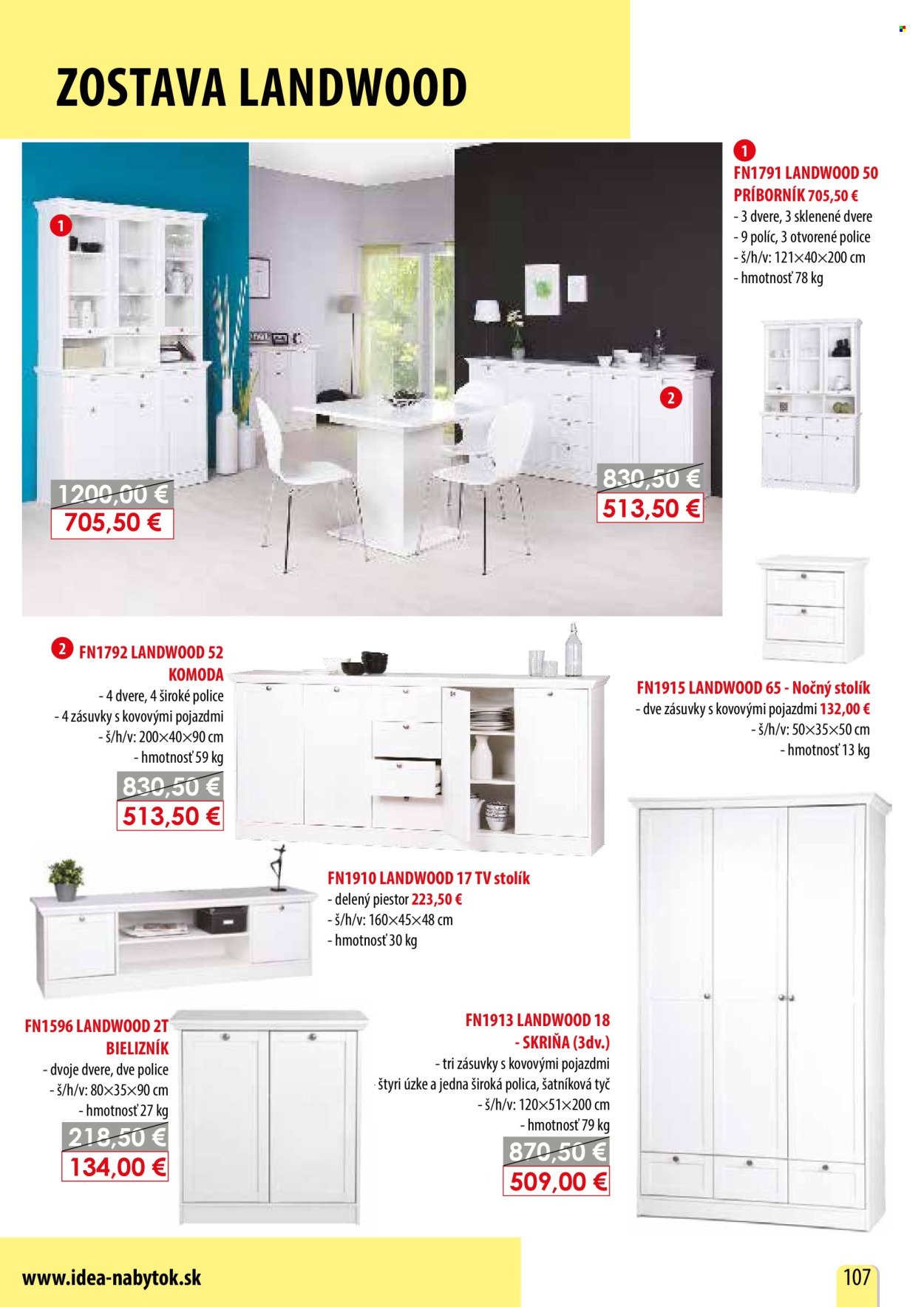 IDEA NÁBYTOK leták - septembri 2025 (2025-09-08) | 107