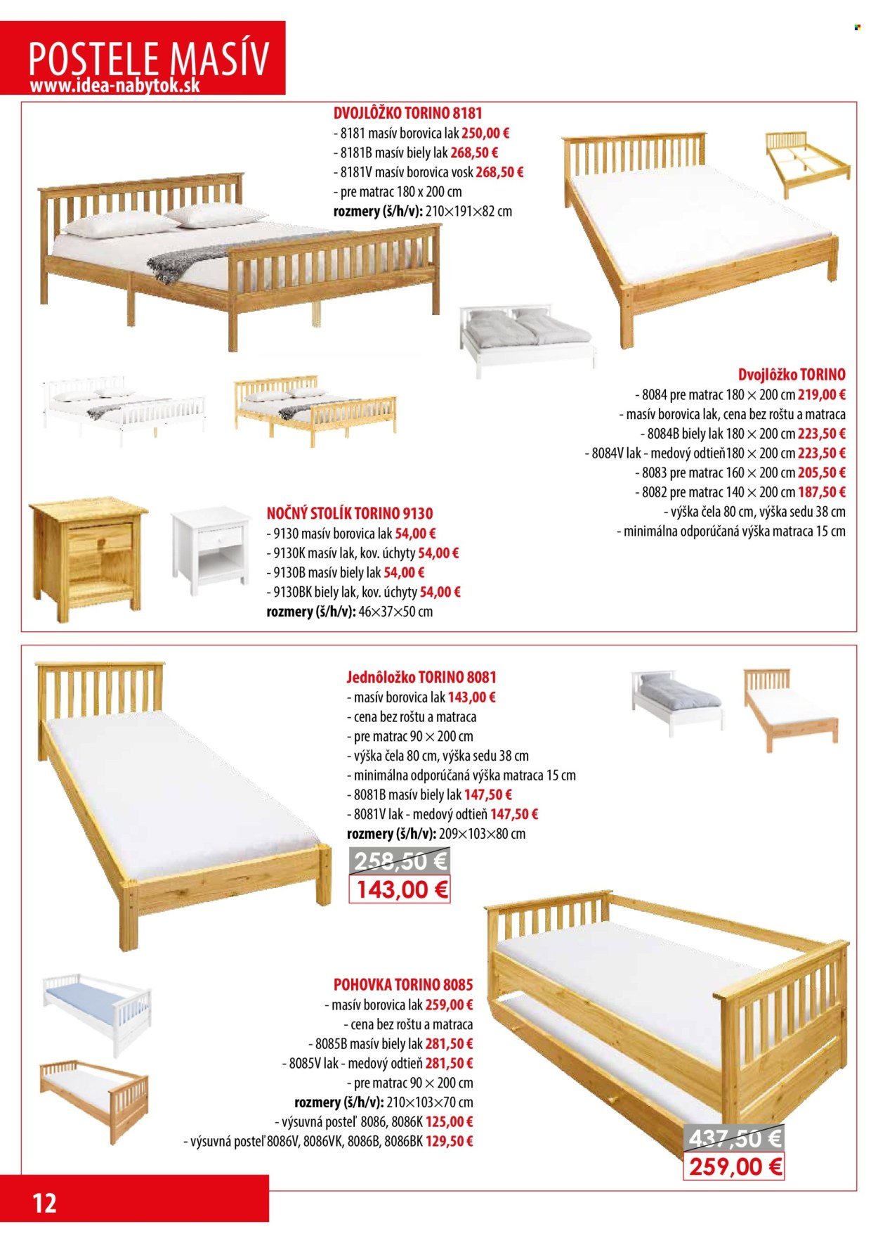 IDEA NÁBYTOK leták - septembri 2025 (2025-09-08) | 12