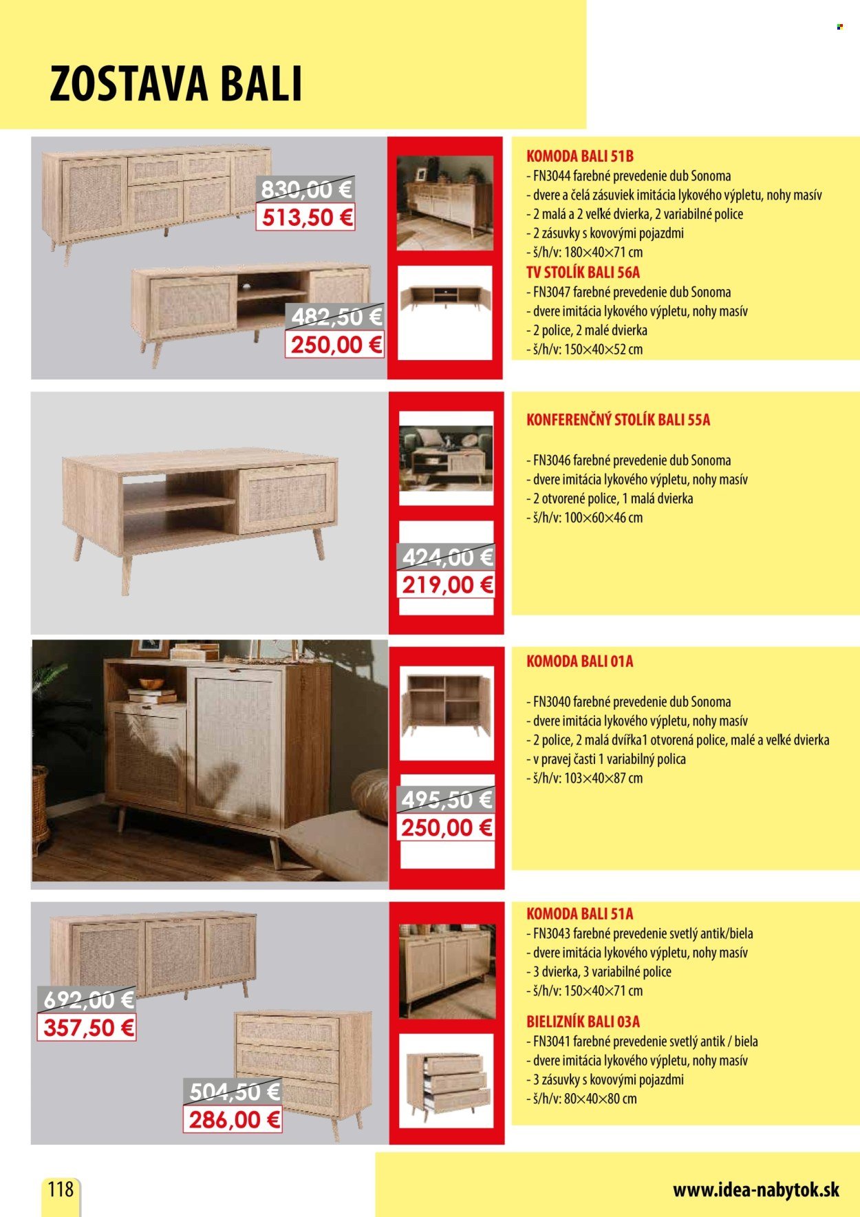 IDEA NÁBYTOK leták - septembri 2025 (2025-09-08) | 118