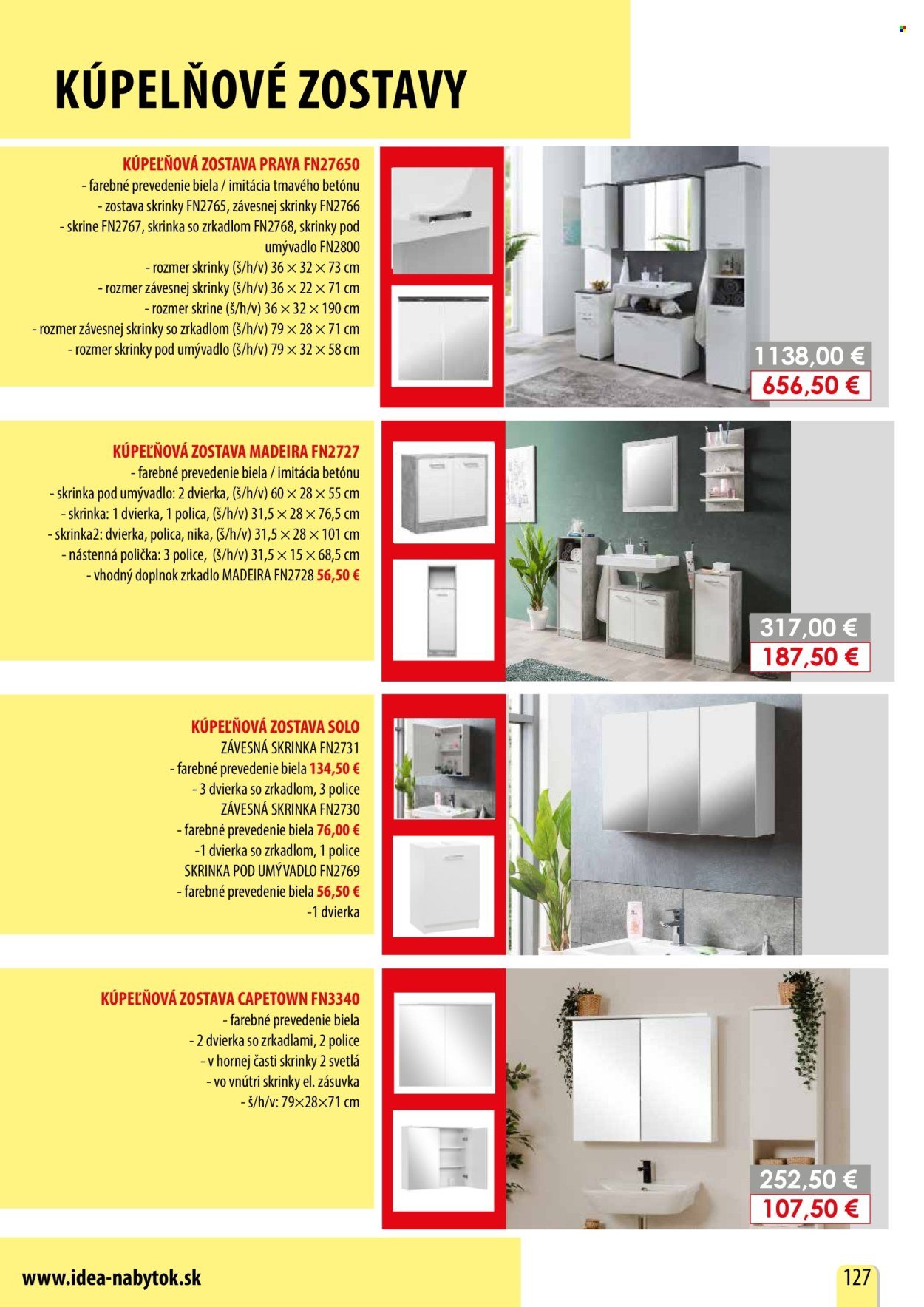IDEA NÁBYTOK leták - septembri 2025 (2025-09-08) | 127