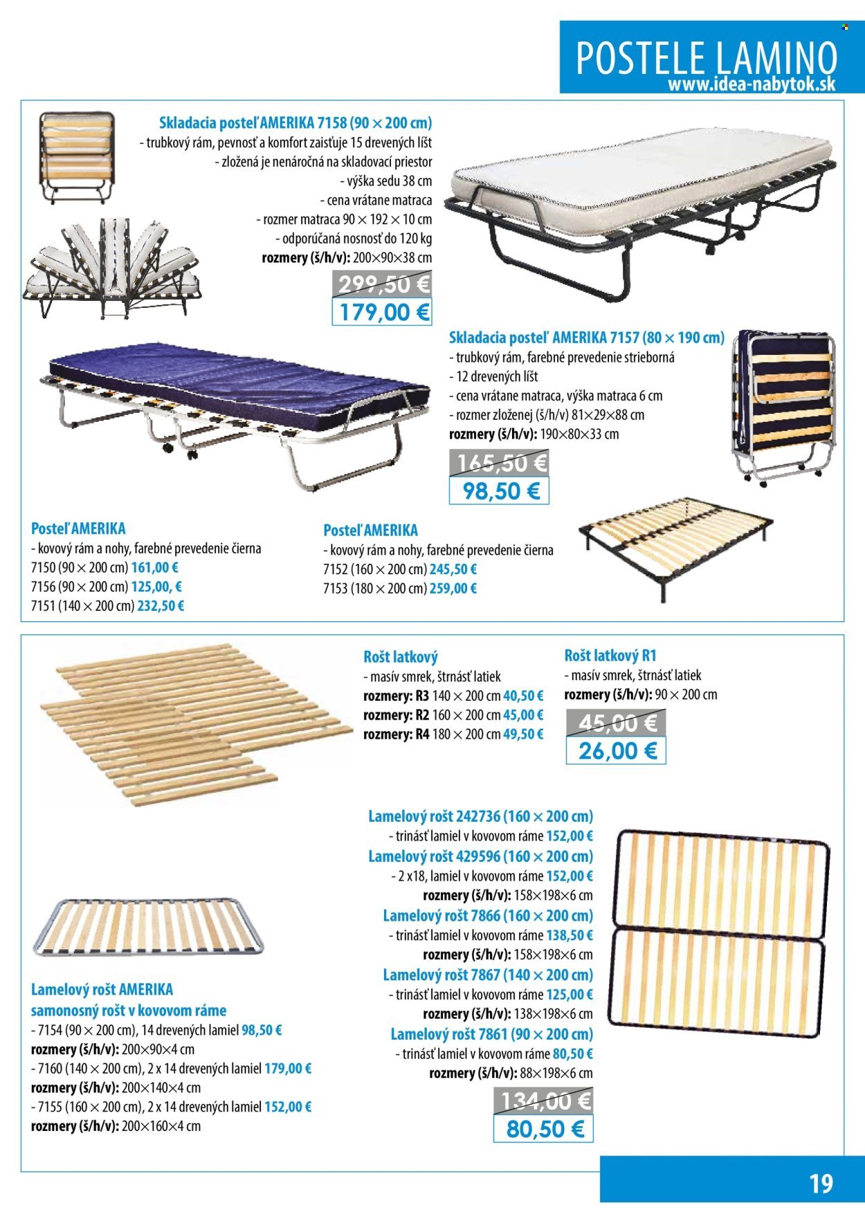 IDEA NÁBYTOK leták - septembri 2025 (2025-09-08) | 19