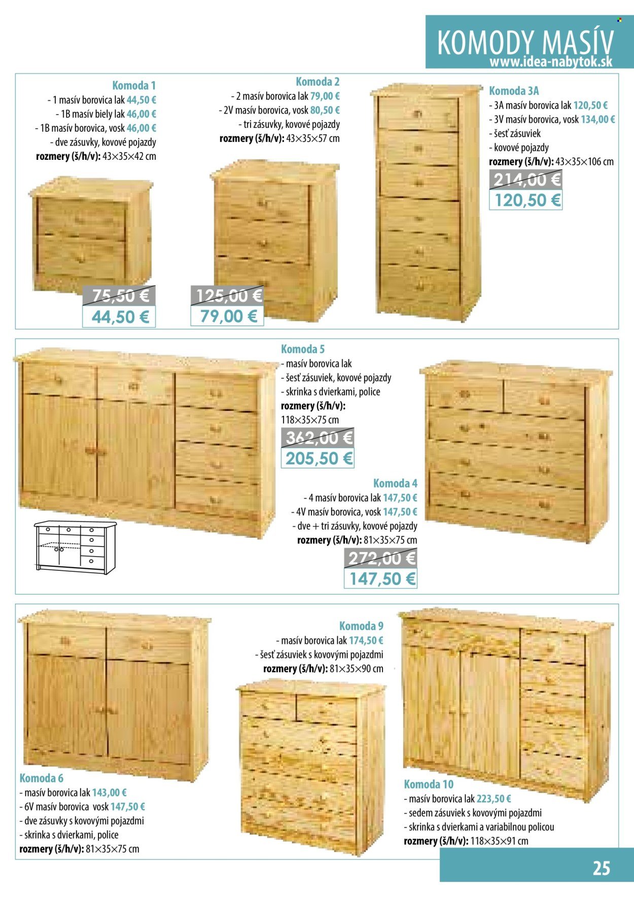 IDEA NÁBYTOK leták - septembri 2025 (2025-09-08) | 25