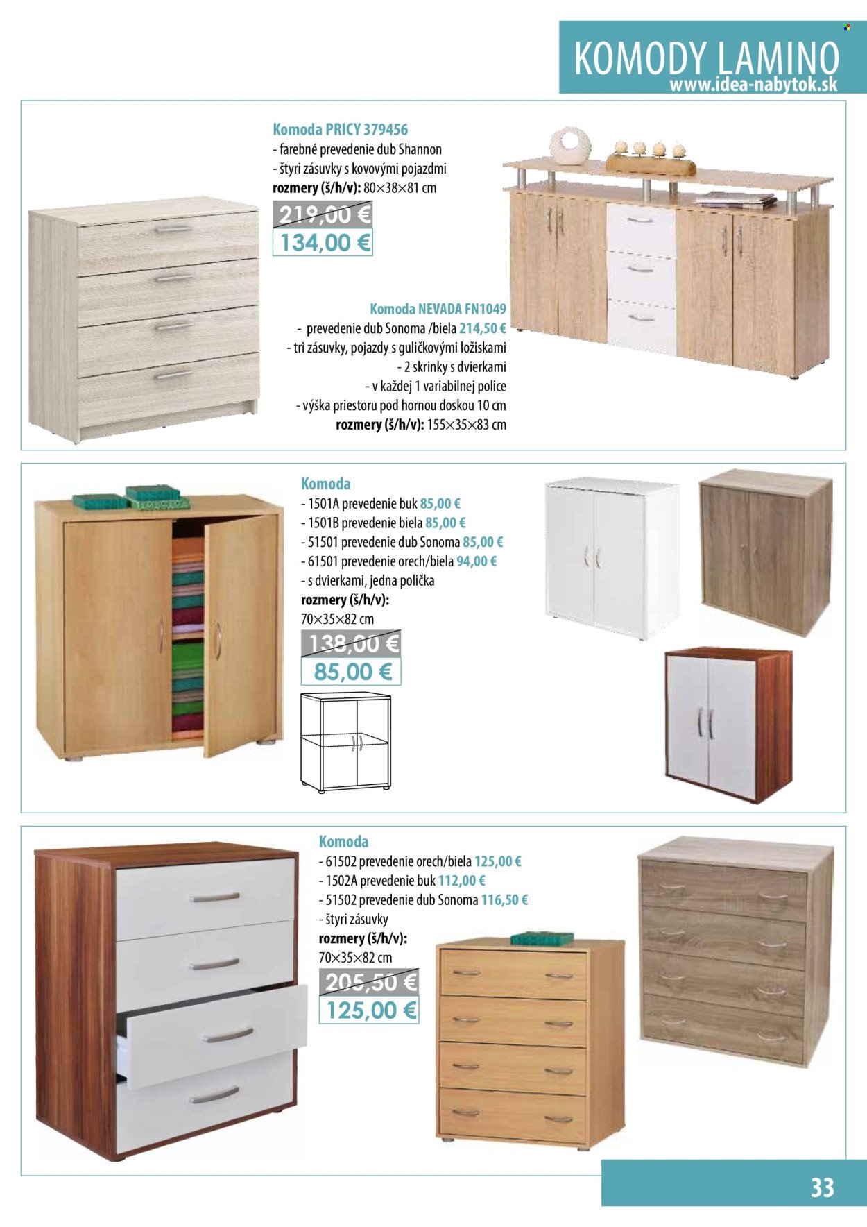 IDEA NÁBYTOK leták - septembri 2025 (2025-09-08) | 33