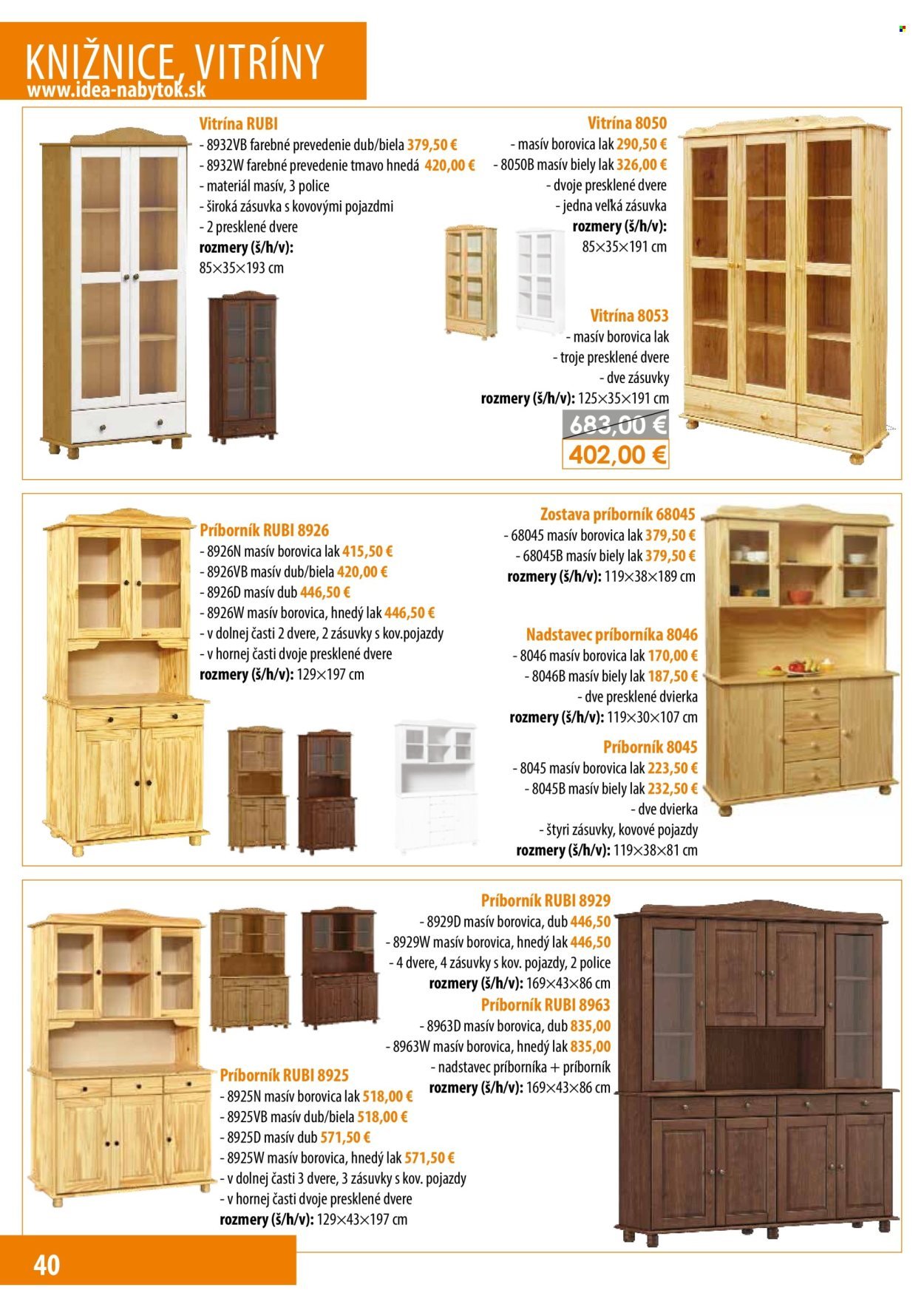 IDEA NÁBYTOK leták - septembri 2025 (2025-09-08) | 40