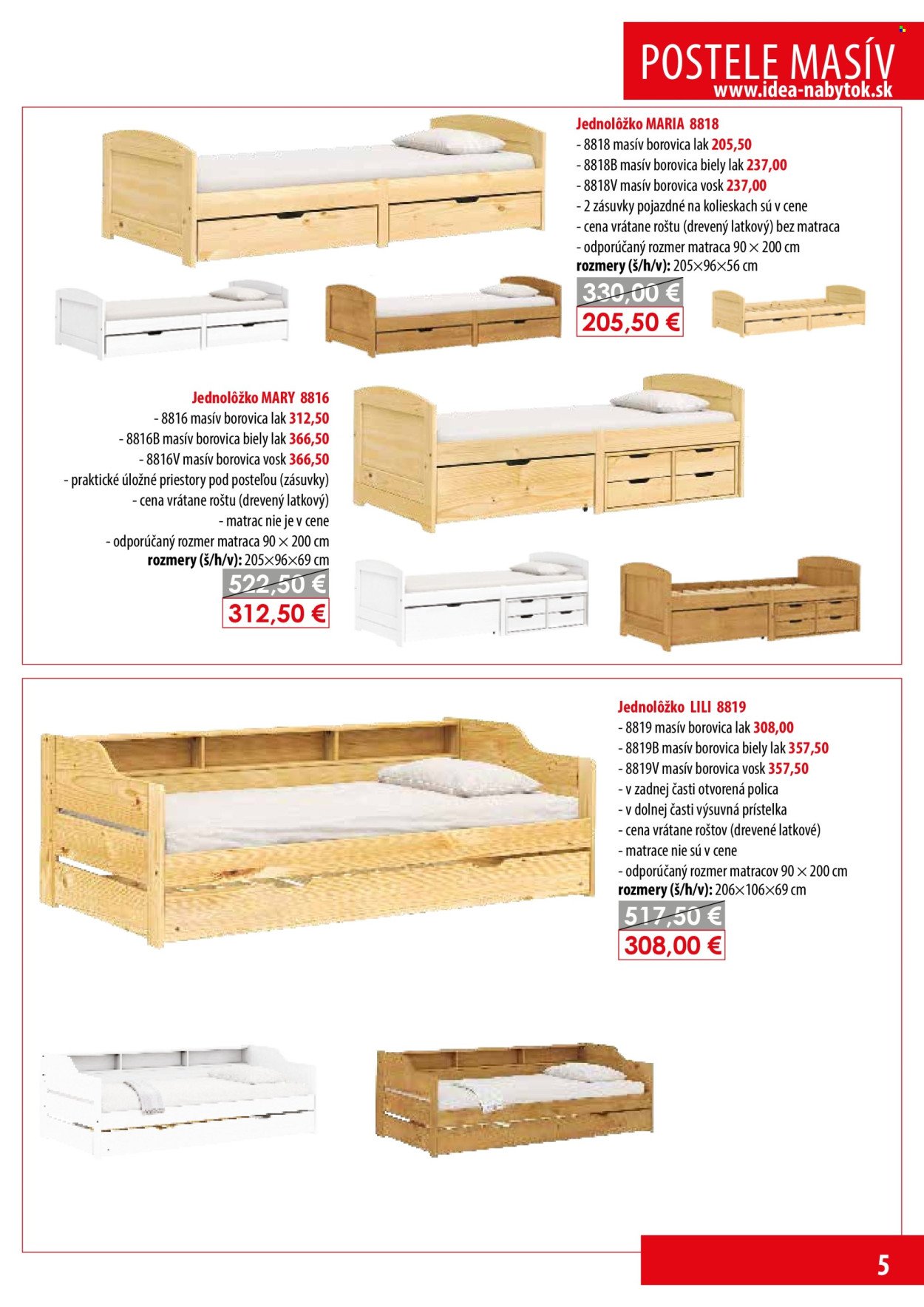 IDEA NÁBYTOK leták - septembri 2025 (2025-09-08) | 5