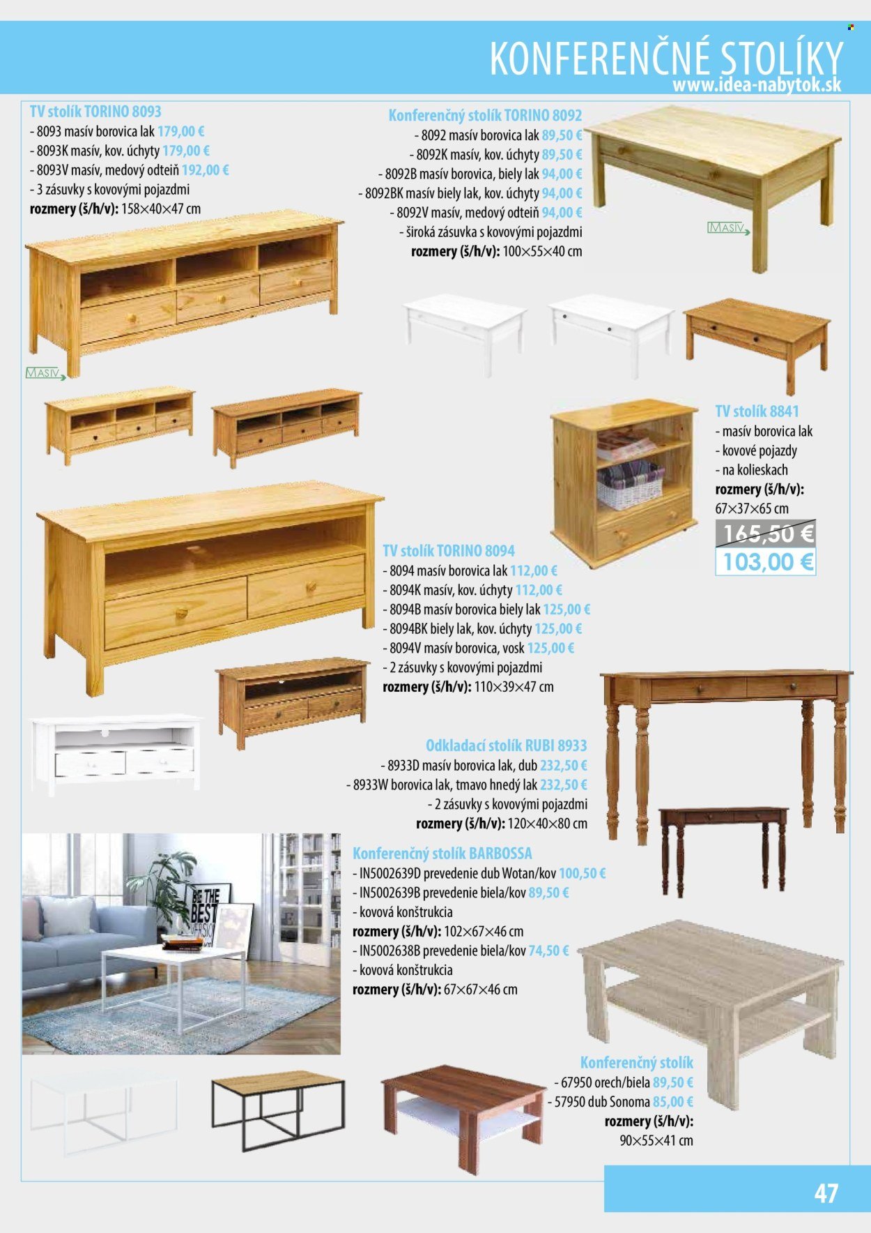 IDEA NÁBYTOK leták - septembri 2025 (2025-09-08) | 47