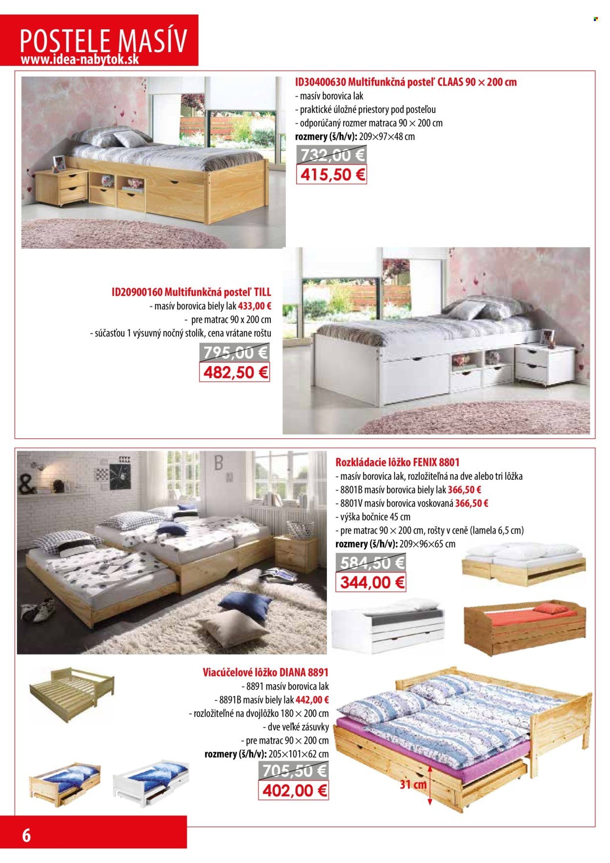 IDEA NÁBYTOK leták - septembri 2025 (2025-09-08) | 6
