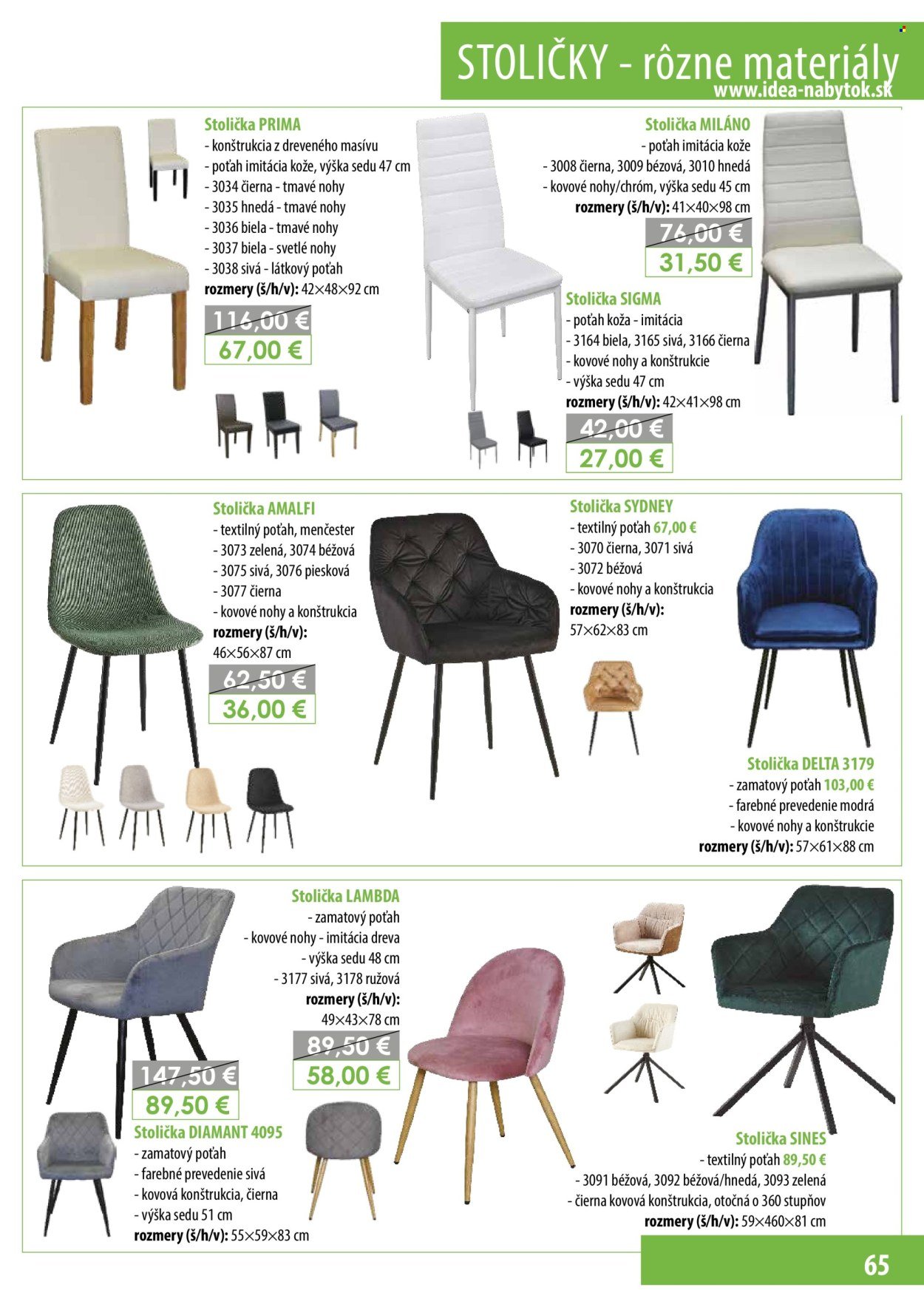 IDEA NÁBYTOK leták - septembri 2025 (2025-09-08) | 65