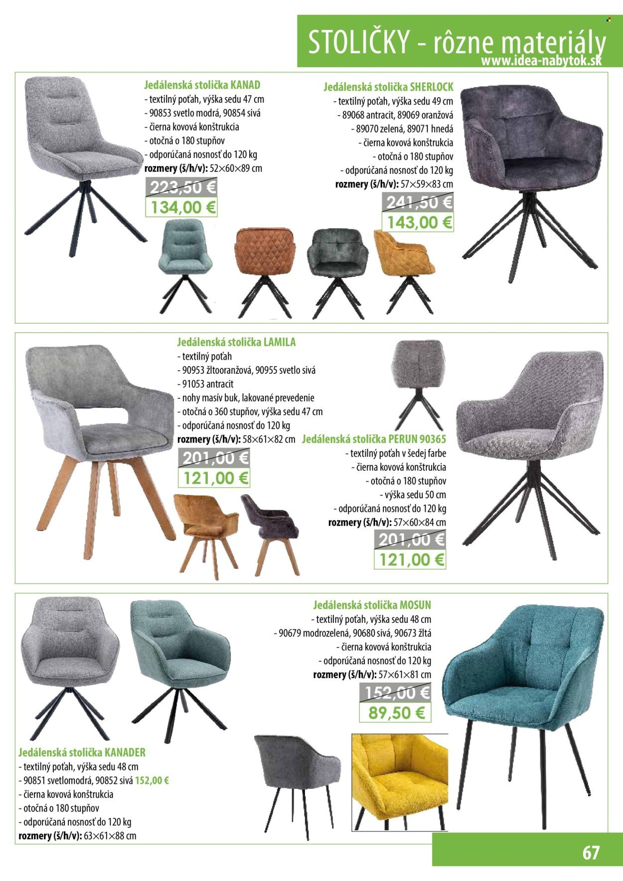 IDEA NÁBYTOK leták - septembri 2025 (2025-09-08) | 67