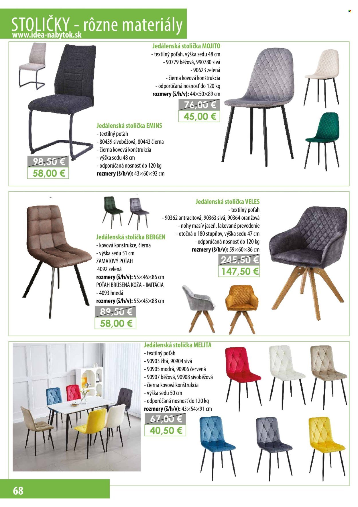 IDEA NÁBYTOK leták - septembri 2025 (2025-09-08) | 68