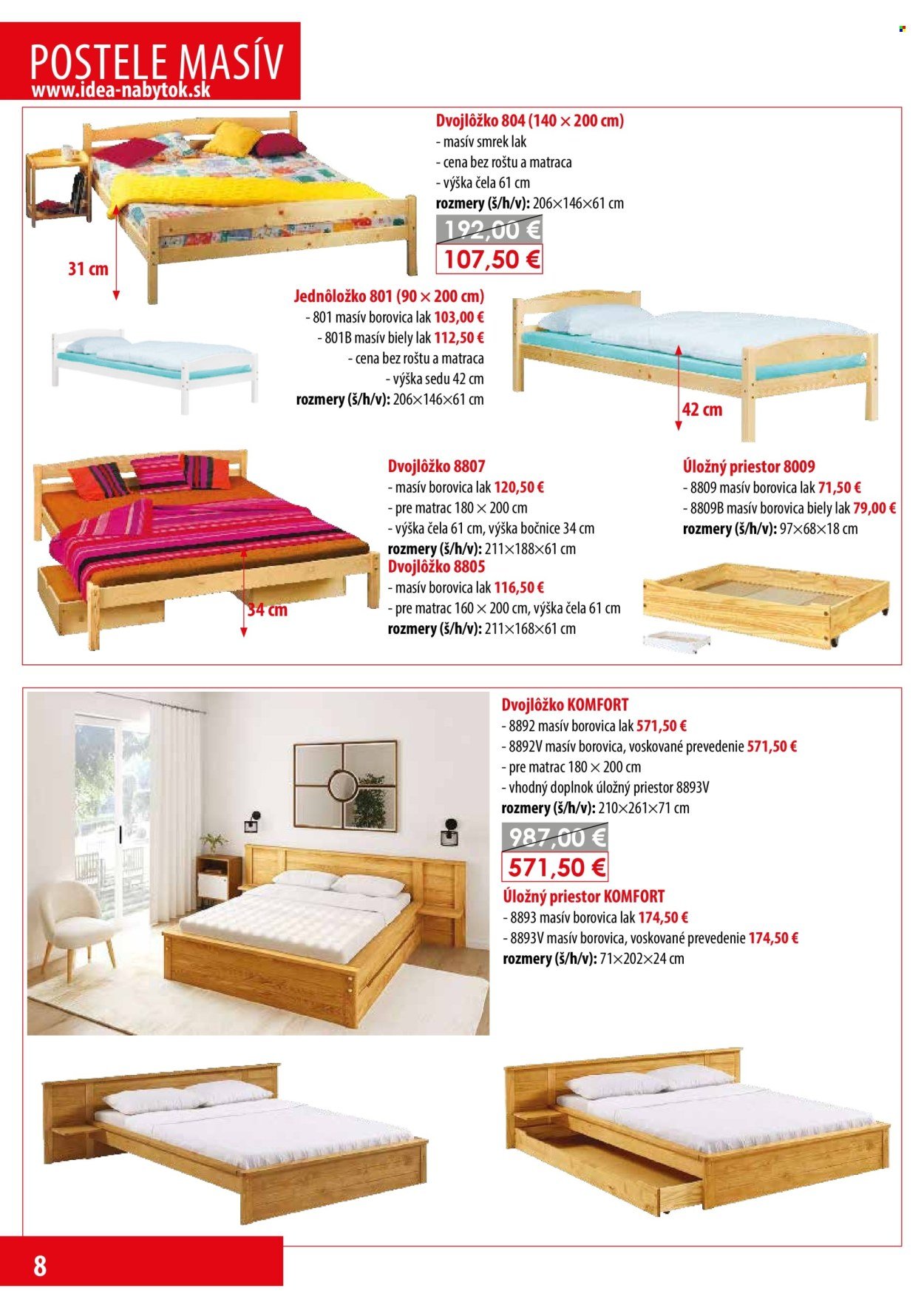 IDEA NÁBYTOK leták - septembri 2025 (2025-09-08) | 8