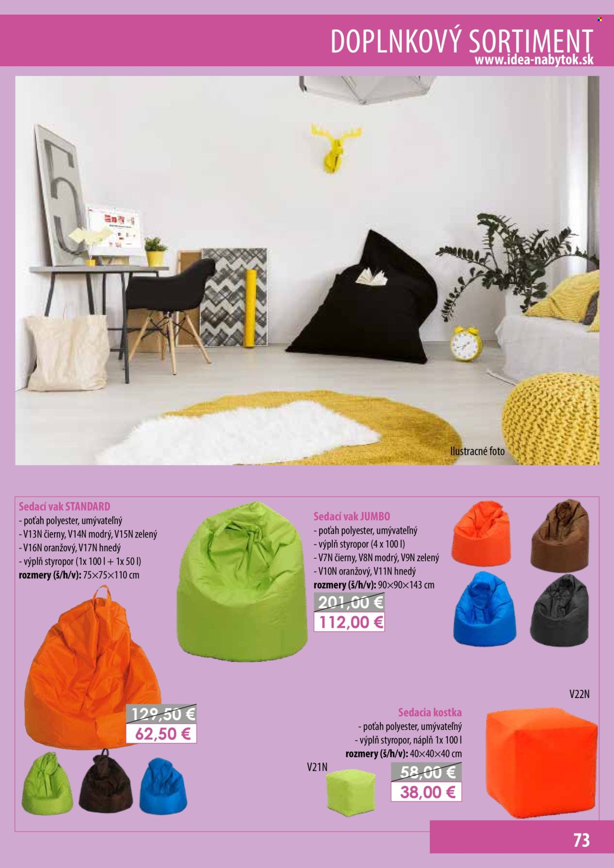 IDEA NÁBYTOK leták - septembri 2025 (2025-09-08) | 73