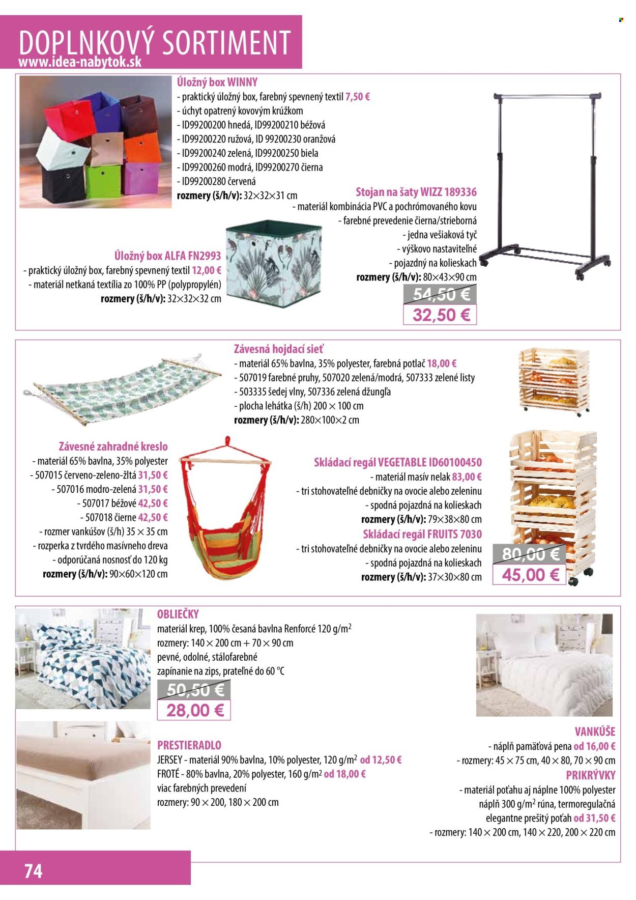 IDEA NÁBYTOK leták - septembri 2025 (2025-09-08) | 74