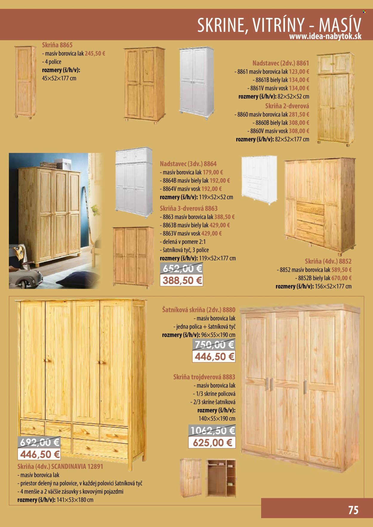 IDEA NÁBYTOK leták - septembri 2025 (2025-09-08) | 75