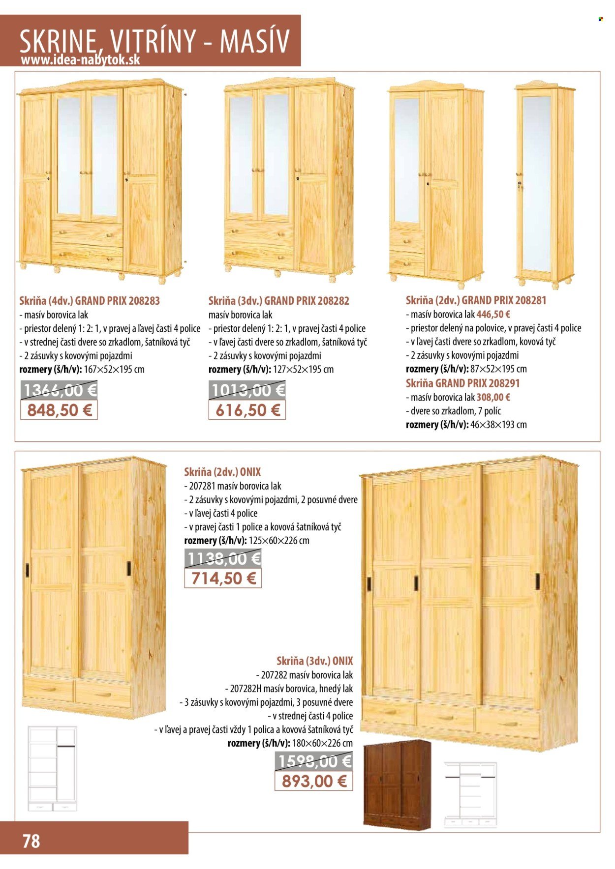 IDEA NÁBYTOK leták - septembri 2025 (2025-09-08) | 78