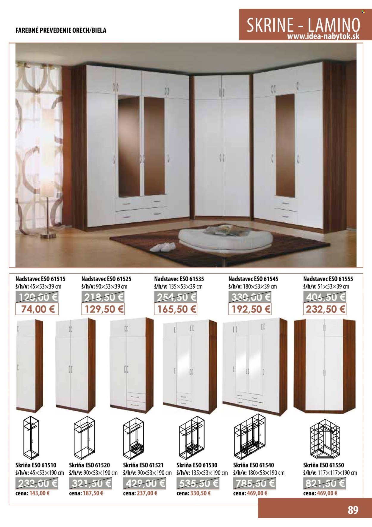 IDEA NÁBYTOK leták - septembri 2025 (2025-09-08) | 89