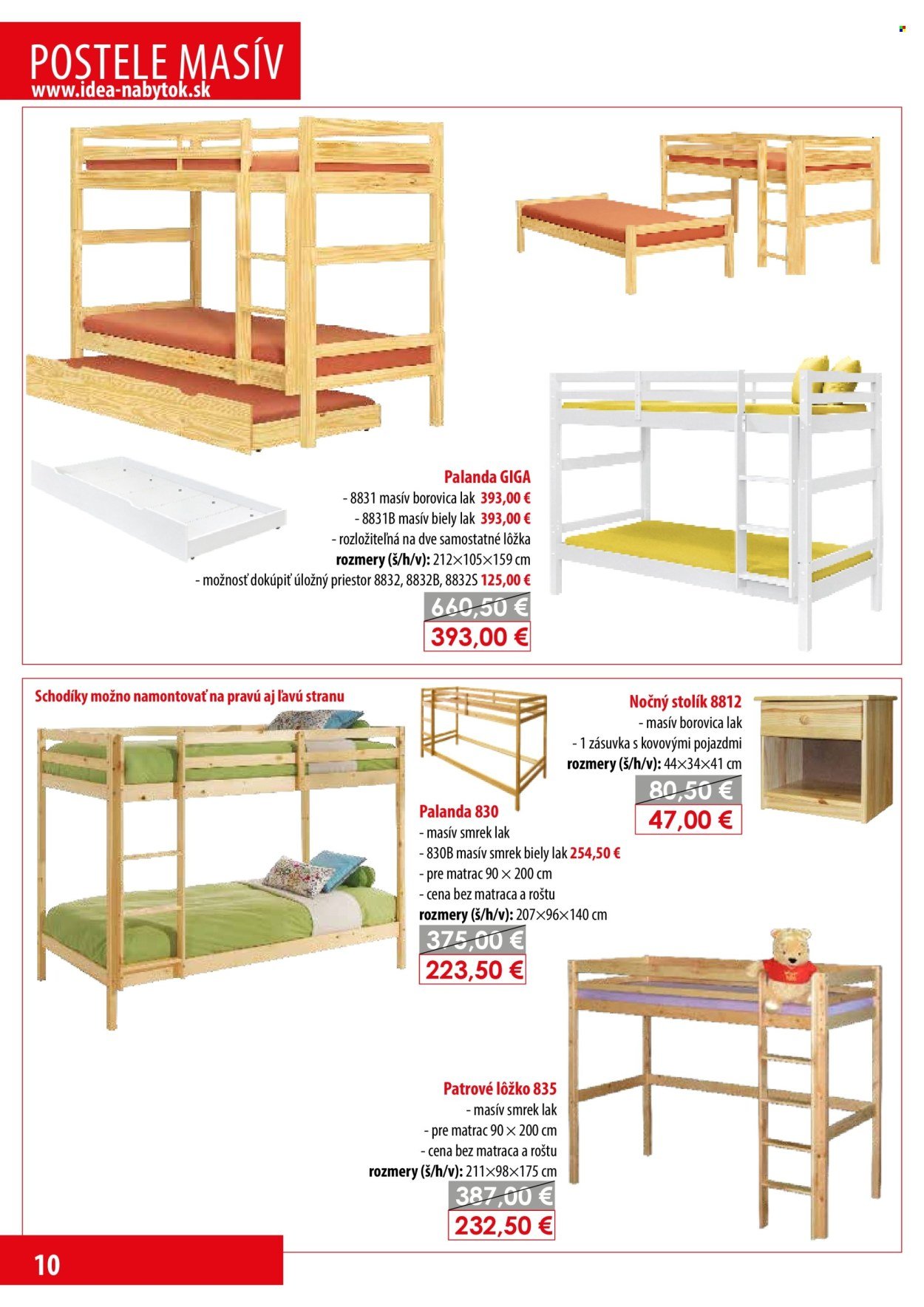 IDEA NÁBYTOK leták - septembri 2025 (2025-09-08) | 10