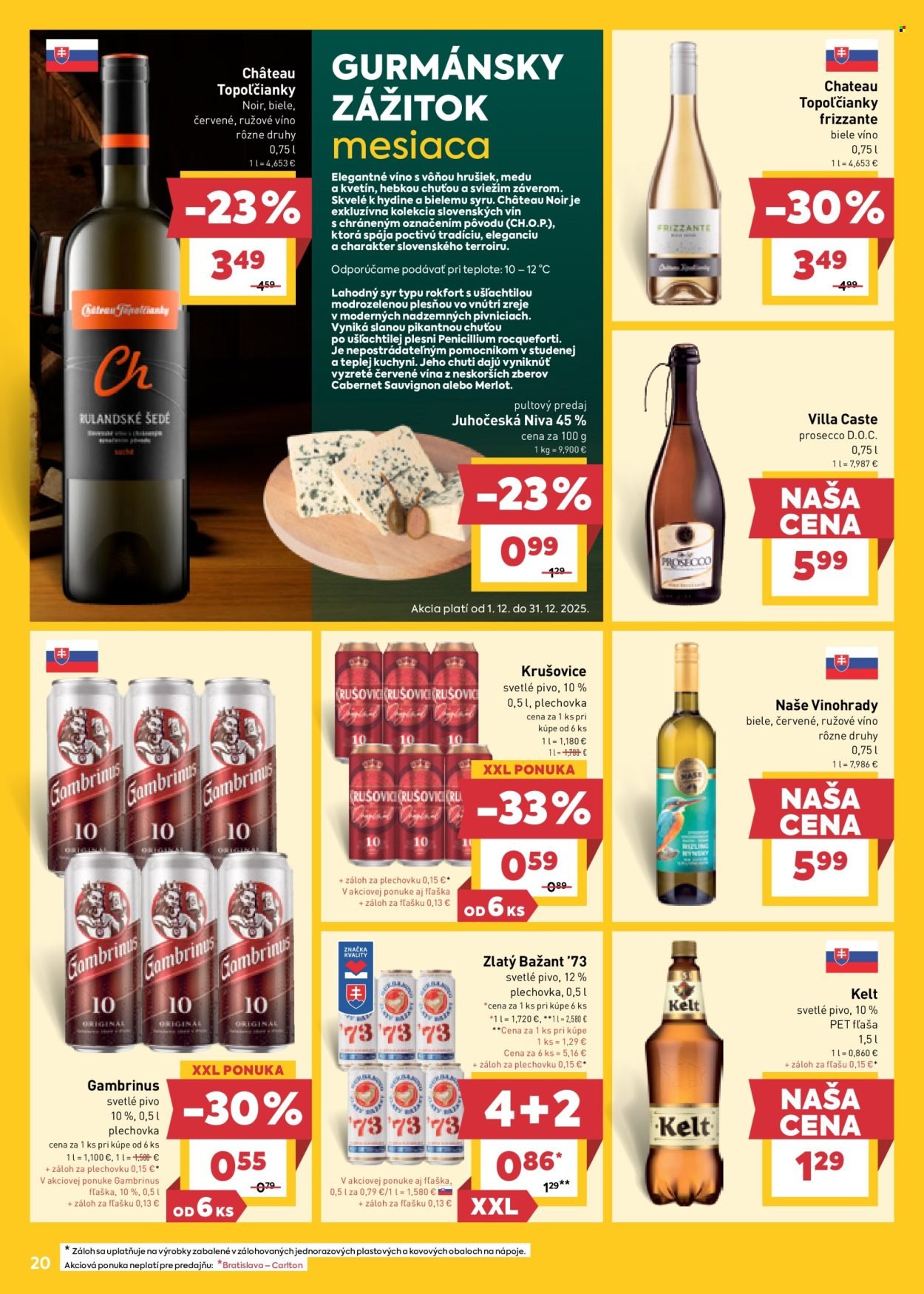 BILLA leták - Od stredy 3.12.2025 (2025-12-03 - 2025-12-09) | 20