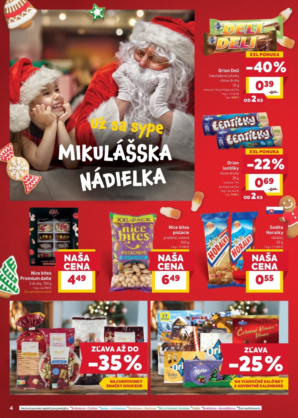 BILLA leták - Od stredy 3.12.2025 (2025-12-03 - 2025-12-09) | 4