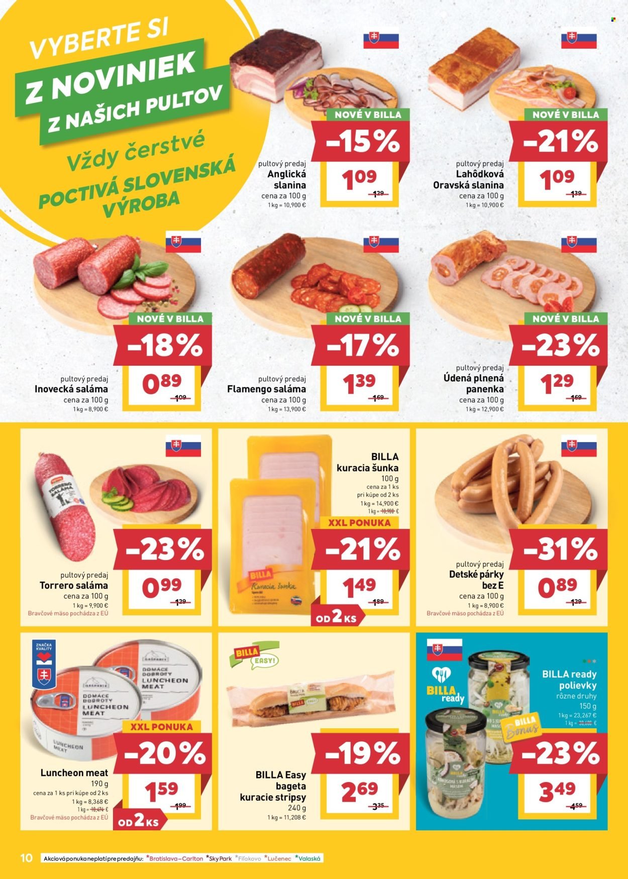 BILLA leták - Od stredy 3.12.2025 (2025-12-03 - 2025-12-09) | 10