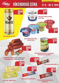 CBA KOMFOS leták - Víkendová cena