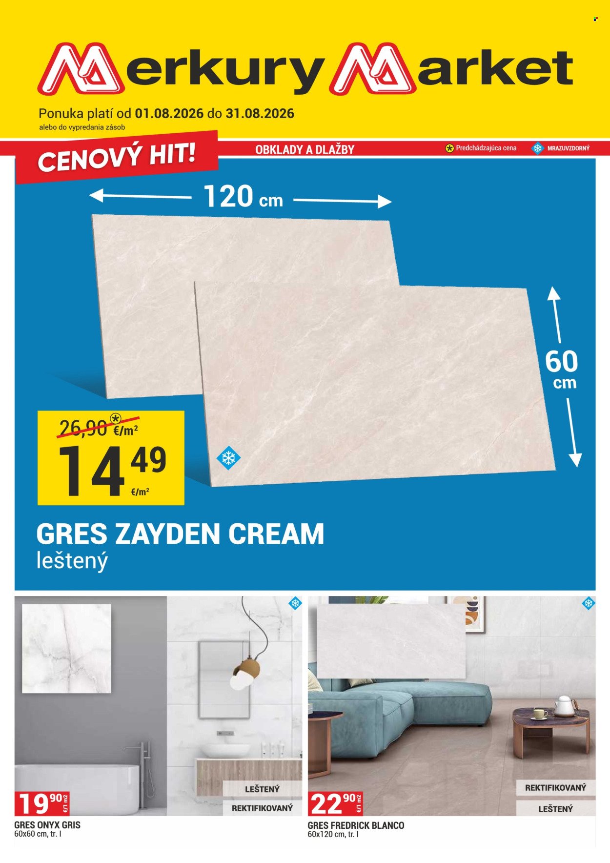 MERKURY MARKET leták - CENOVÝ HIT!