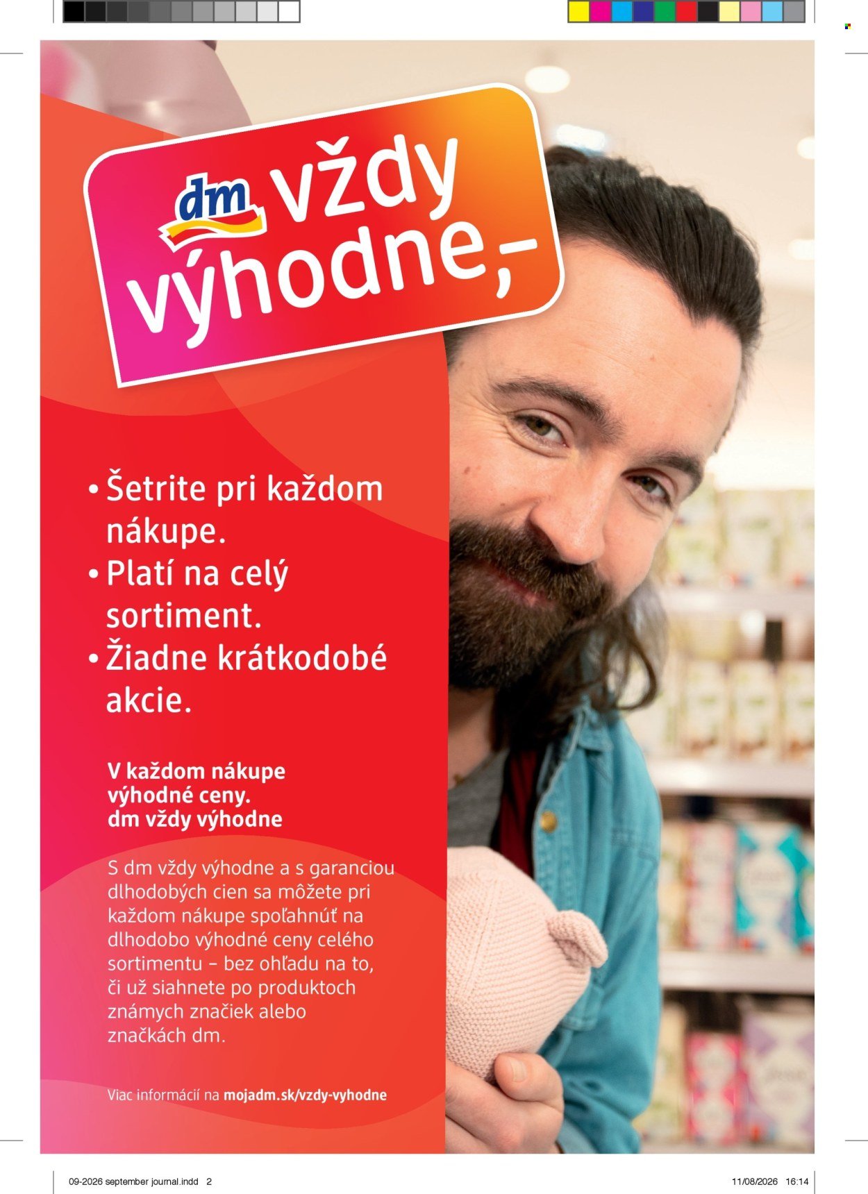 DM DROGERIE leták - Journal septembri 2026