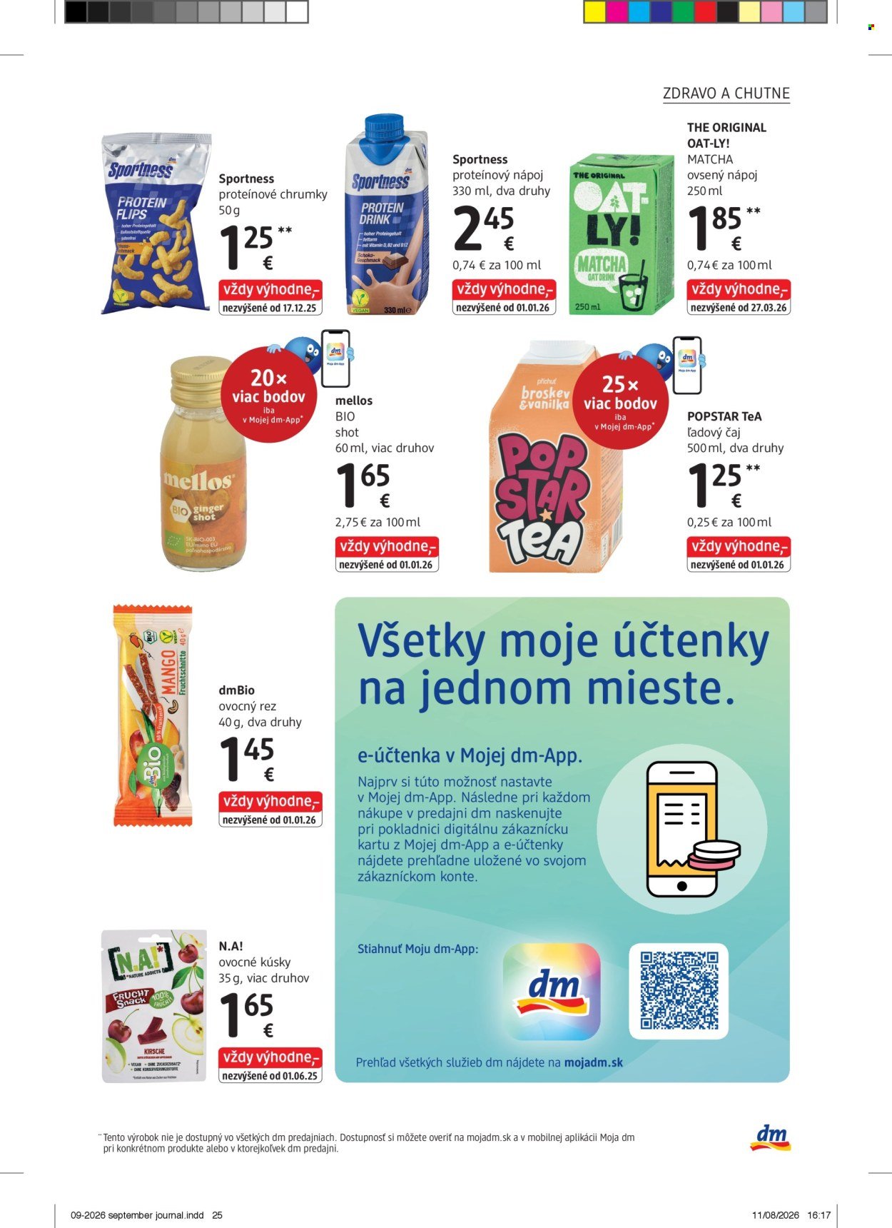 DM DROGERIE leták - Journal septembri 2026