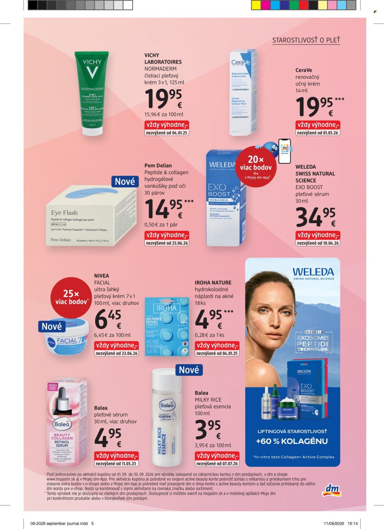 DM DROGERIE leták - Journal septembri 2026