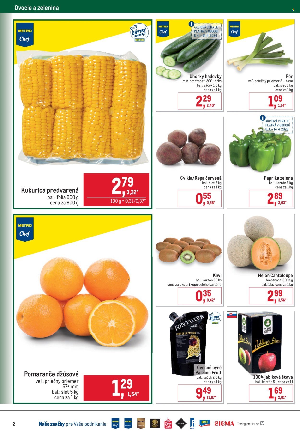 METRO leták - Gastronómia (2026-04-08 - 2026-04-21) | 2